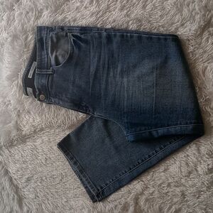 Curve Appeal High Rise Straight Jeans Ankle Length